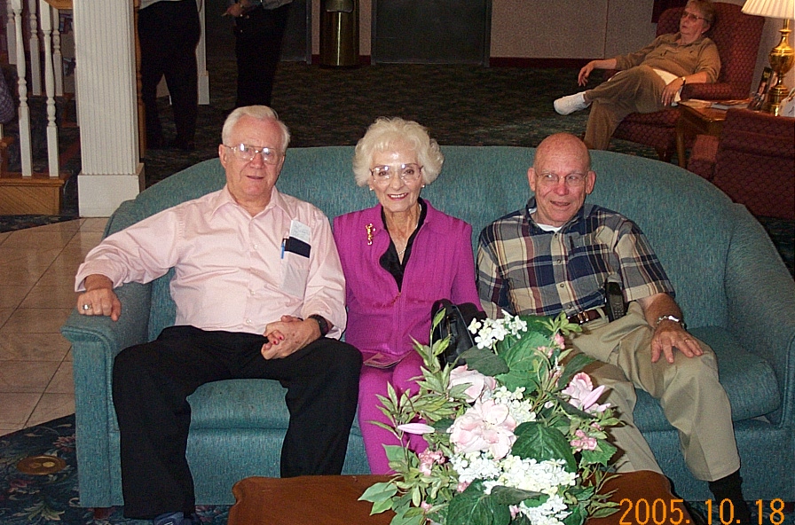 Chuck Mansfield, Helen James, & Ed Houston